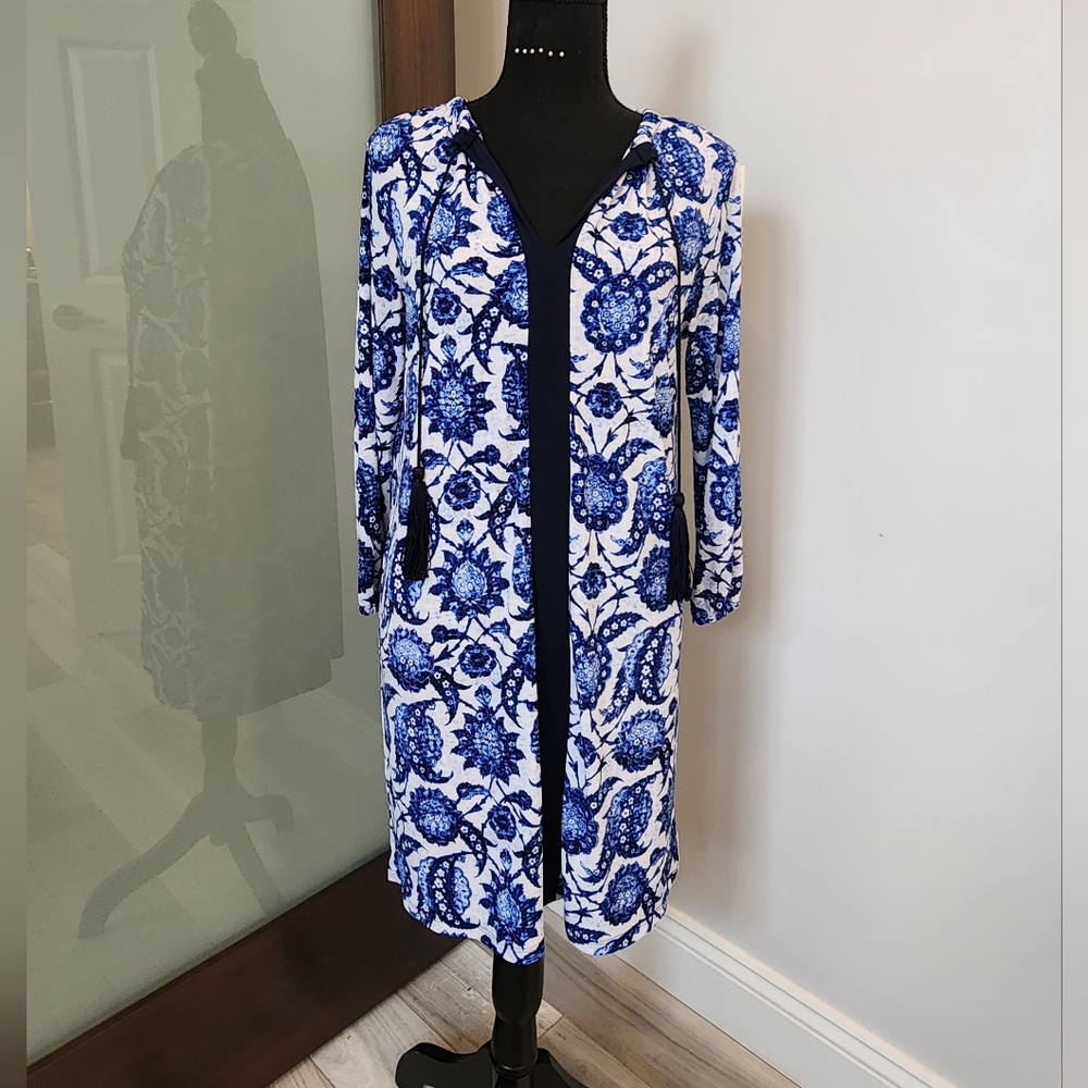 Michael Kors womens floral tunic dress/cover up - XS